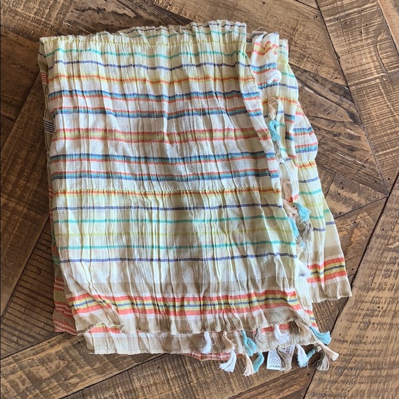 Cotton Multi-Color Scarf - Picture 1 of 5